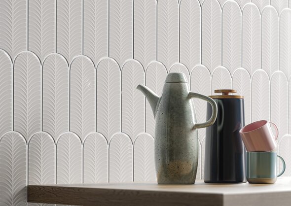 Alma Scale White Brillo 8x21,5 cm