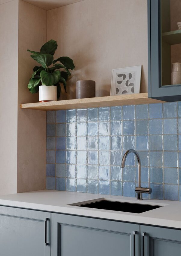 Deco Amaris Blue 32x62,5 cm