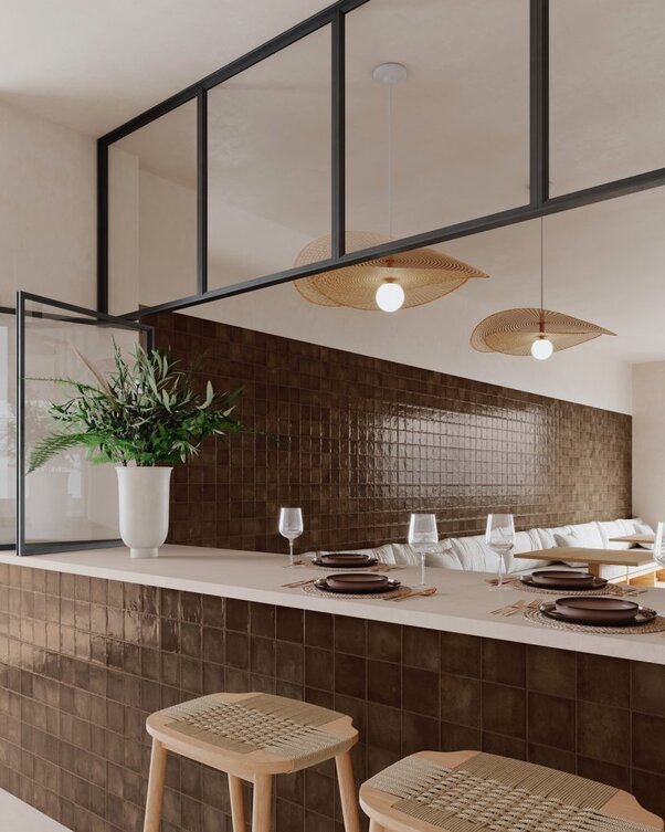 Deco Amaris Plus Cocoa 32x62,5 cm