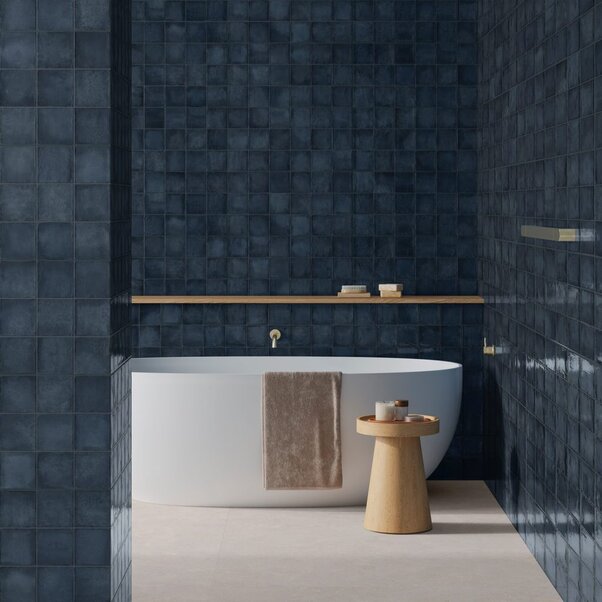 Deco Amaris Plus Navy 32x62,5 cm