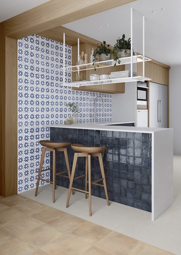 Deco Iris Blue 32x62,5x0,9 cm