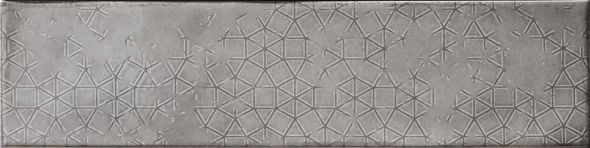 Decor Omnia Grey 7,5x30 cm