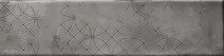 Decor Omnia Grey 7,5x30 cm