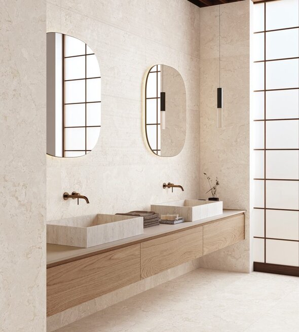 Dlažba Campastone Almond 60x60 cm