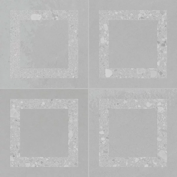 Dlažba Deco Cottage Grey 33,15x33,15 cm