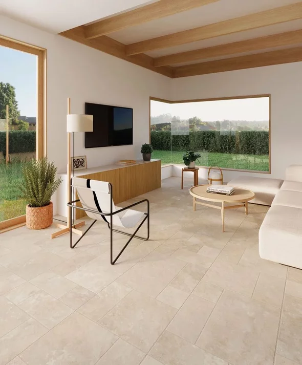 Dlažba Mod Trevia Ivory 60x120 cm