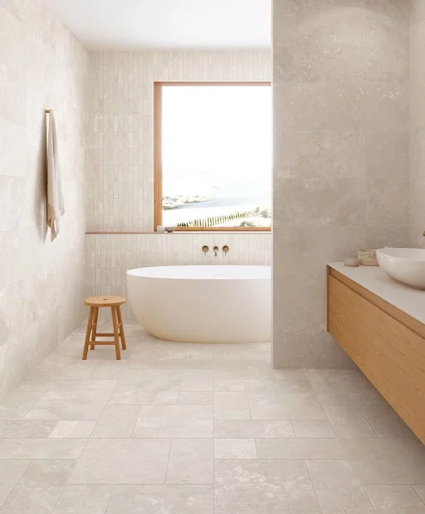 Dlažba Mod Trevia White 60x120 cm