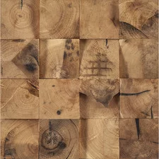 Drevená mozaika Wood Cubes 32x32