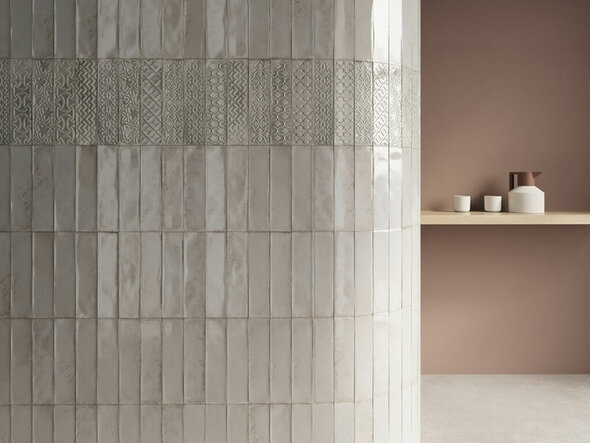 Drop Ivory Brillo 7,5x30 cm