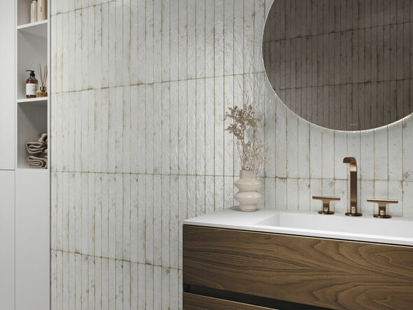 Genesi White Brillo 4,8×45 cm