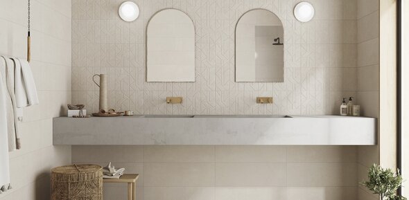 Gravel Cream 30x60 cm