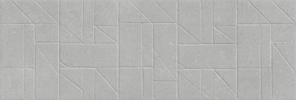 Gravel Geo Grey 25x75x0,87 cm