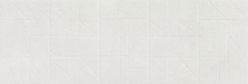 Gravel Geo White 25x75x0,87 cm