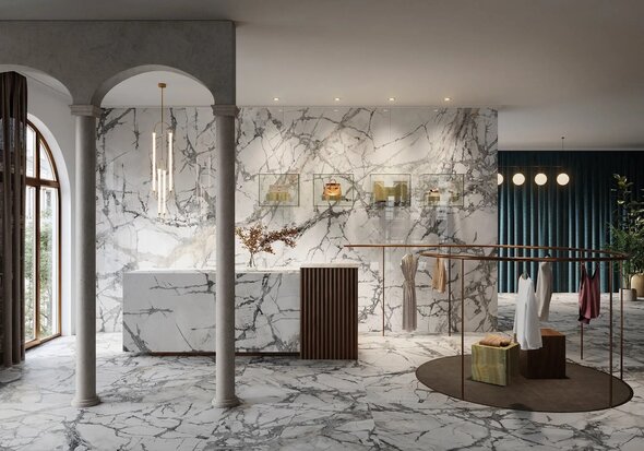 Invisible White Nature 120×250×0,6 cm