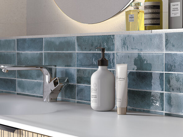 Jazba Turquoise Brillo 6x24,6 cm