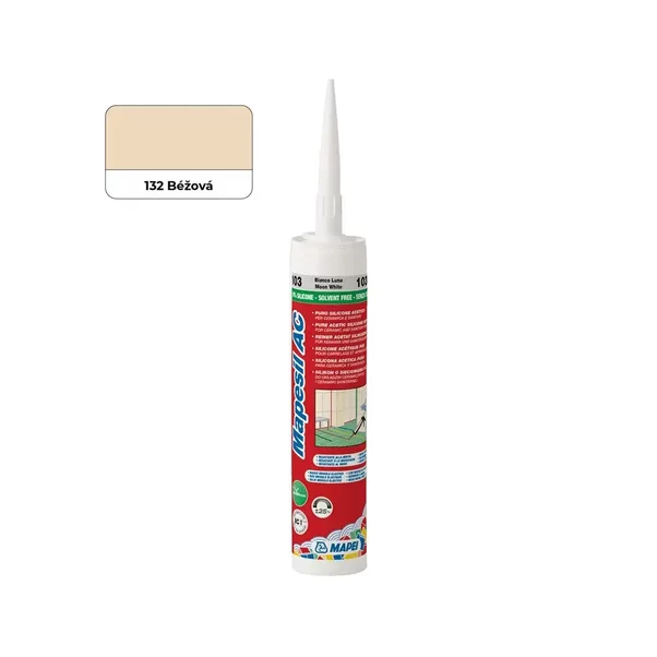Mapei silikón Mapesil 310 ml, 132 béžová