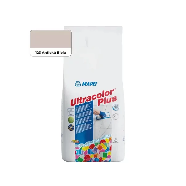 Mapei Škárovacia hmota Ultracolor Plus 2 kg, 123 antická biela