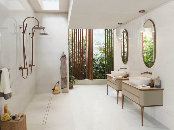 Marmol Carrara Blanco 45x120 cm