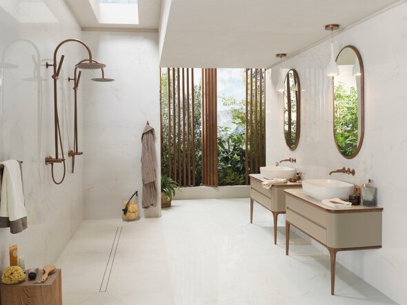 Marmol Carrara Blanco 45x120 cm