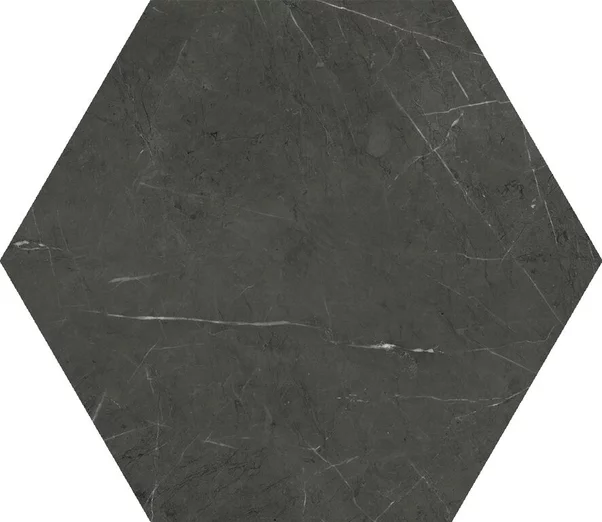 Marquina Hexagon Mate 15x17 cm