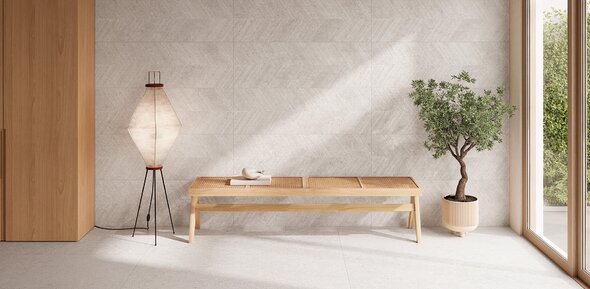 Meridia Cream 120x120 cm