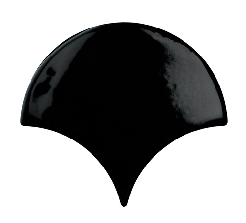 Obklad Bondi Fan Black 13,4x15 cm