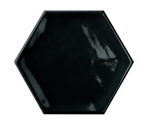 Obklad Bondi Hexagon Black 11x12,5 cm