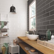 Obklad Brick Black 11x33,15 cm