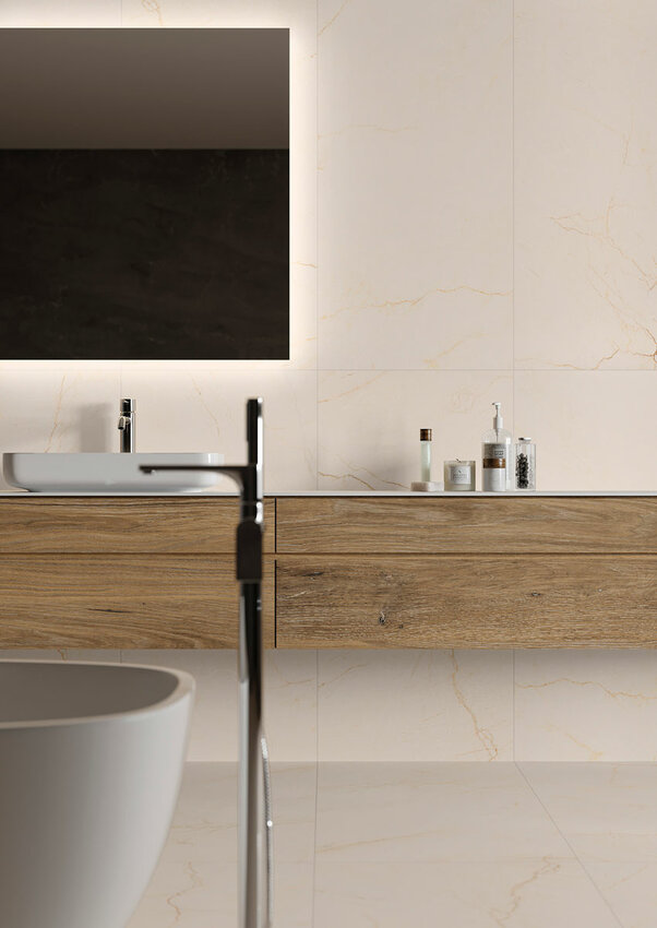 Obklad Crema Avorio 32x62,5 cm