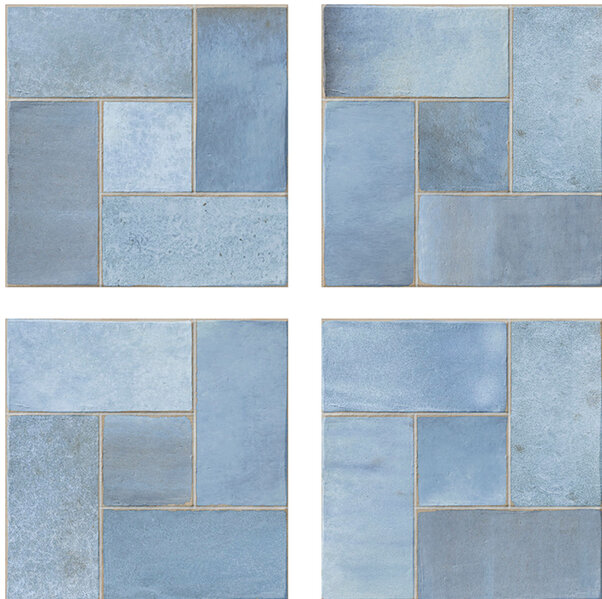 Obklad Deco Artis Blue 16,5x16,5 cm