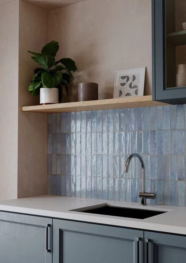 Obklad Deco Artis Blue 32×62,5 cm