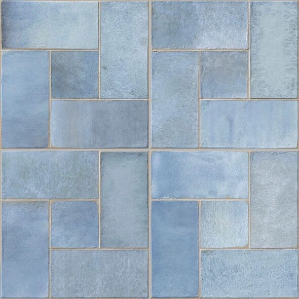 Obklad Deco Artis Blue 33,15x33,15 cm