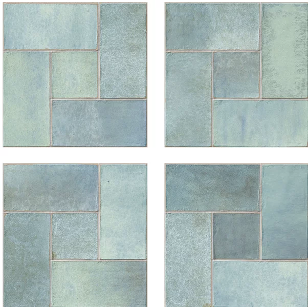 Obklad Deco Artis Green 16,5x16,5 cm