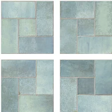 Obklad Deco Artis Green 16,5x16,5 cm