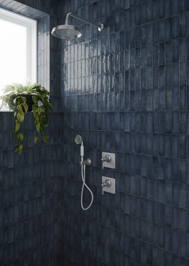 Obklad Deco Artis Plus Navy 32×62,5 cm