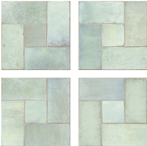 Obklad Deco Artis Salvia 16,5x16,5 cm