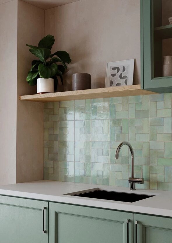 Obklad Deco Artis Salvia 16,5x16,5 cm