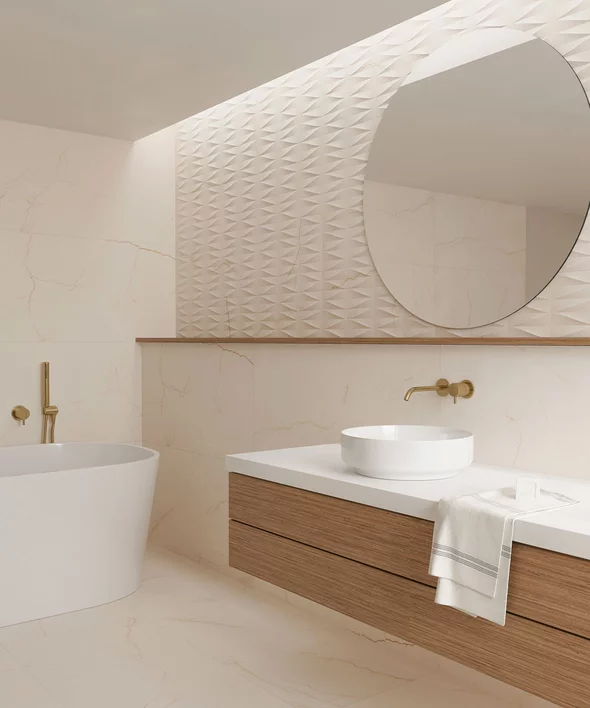 Obklad Deco Crema Avorio 45x90 cm