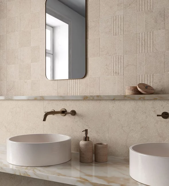 Obklad Deco Limestone Natural 32×62,5 cm