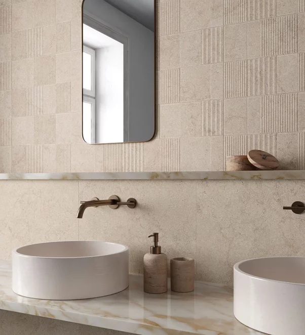 Obklad Deco Limestone Natural 32×62,5 cm