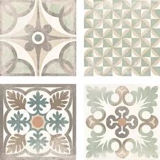 Obklad / Dlažba Gaya Vintage Green 16,5x16,5x0,75 cm