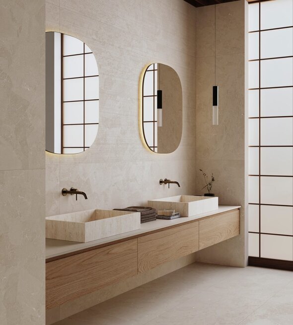 Obklad / Dlažba Infinity Beige 32x62,5 cm