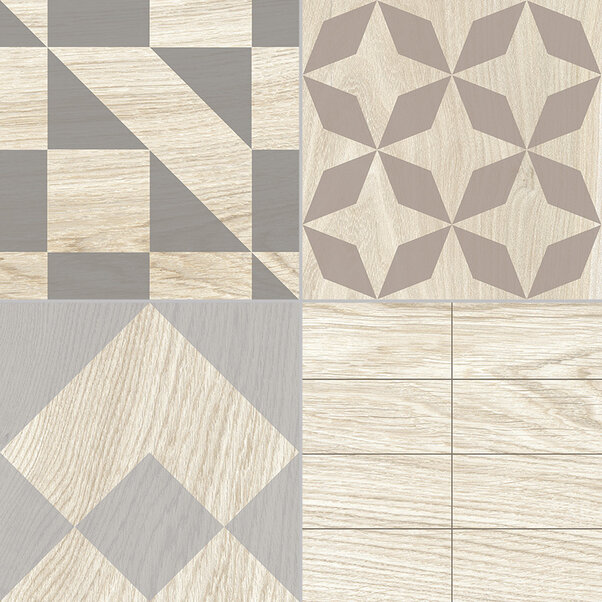 Obklad / Dlažba Kaleido Crema 33,15x33,15