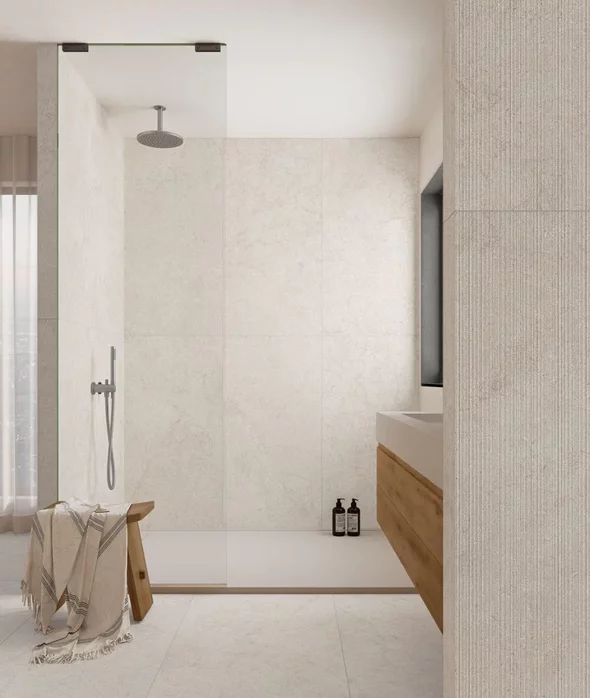 Obklad / Dlažba Limestone Almond 59,1x119,1 cm