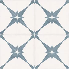 Obklad / Dlažba Mojacar Aqua 45x45 cm (pre-cut 22,5x22,5 cm)