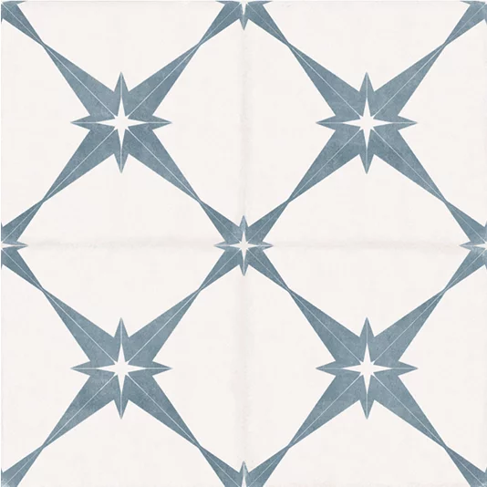 Obklad / Dlažba Mojacar Aqua 45x45 cm (pre-cut 22,5x22,5 cm)