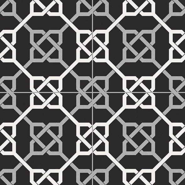 Obklad / Dlažba Nautic Black 33,15x33,15 cm