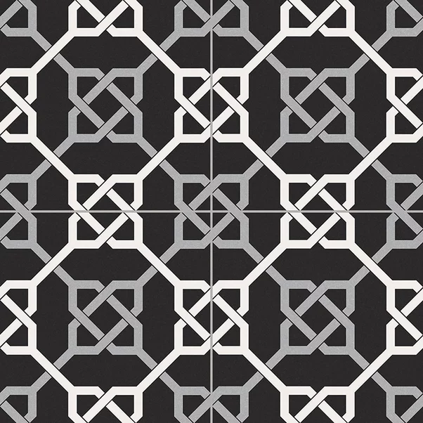 Obklad / Dlažba Nautic Black 33,15x33,15 cm