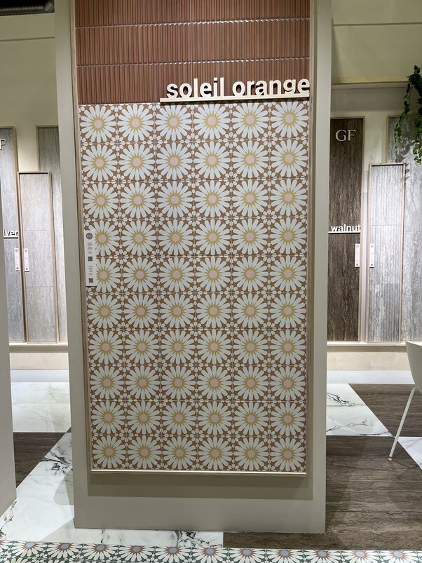 Obklad / Dlažba Soleil Orange 33,15x33,15 cm