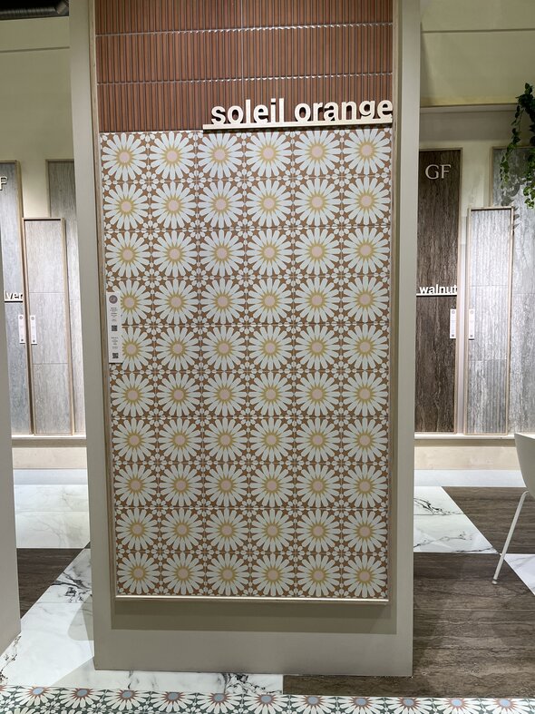 Obklad / Dlažba Soleil Orange 33,15x33,15 cm